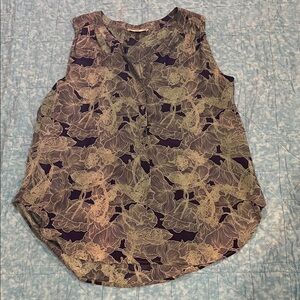 Daniel Rainn silk top, L